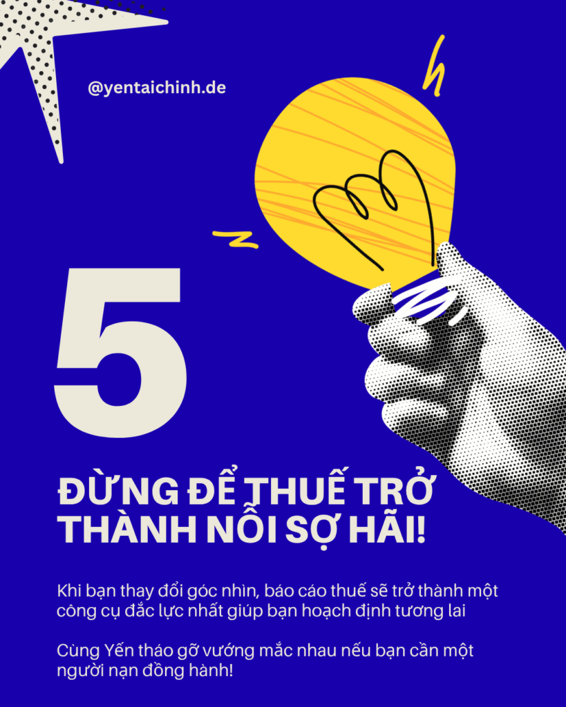 Đồng hành cùng Yến Tài Chính trong quản trị thuế để xây dựng nền tảng tài chính vững chắc tại Đức