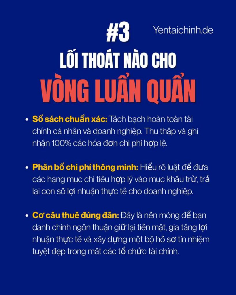 Cách giải quyết vòng luẩn quẩn tài chính cho chủ doanh nghiệp tại Đức