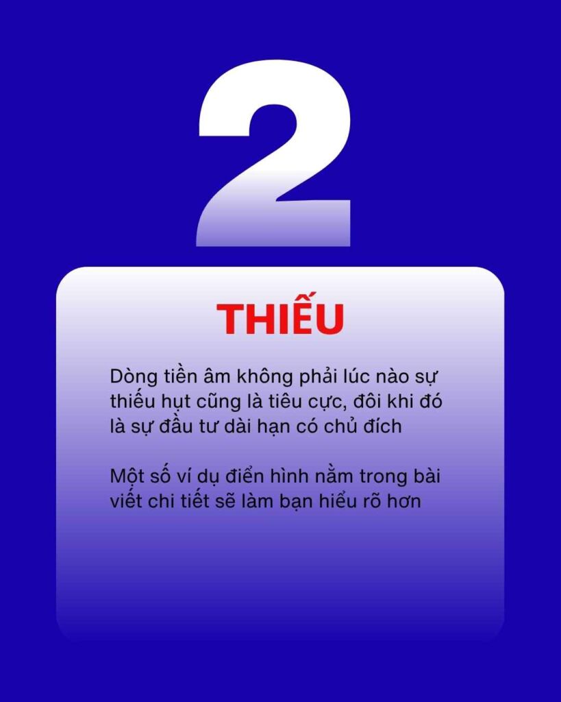 Chấp nhận dòng tiền âm có phải là bước đi sai lầm khi xây dựng tài sản