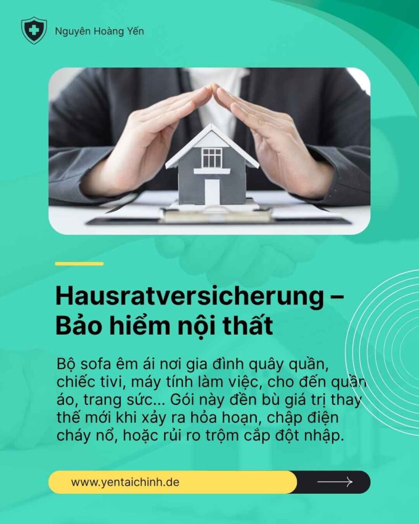 Hausratversicherung Bao Hiem Noi That - SU MENH TAI CHINH UG
