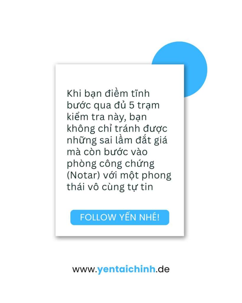 Điềm tĩnh vượt qua 5 trạm kiểm tra định giá bất động sản để tự tin ký hợp đồng Notar