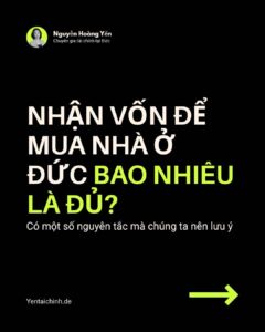 Nhan Von Mua Nha Bao Nhieu La Du - SU MENH TAI CHINH UG