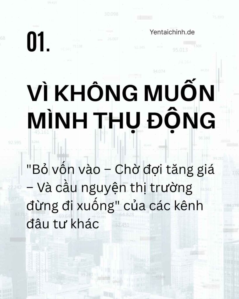 Rủi ro khi đầu tư thụ động vào thị trường tài chính truyền thống