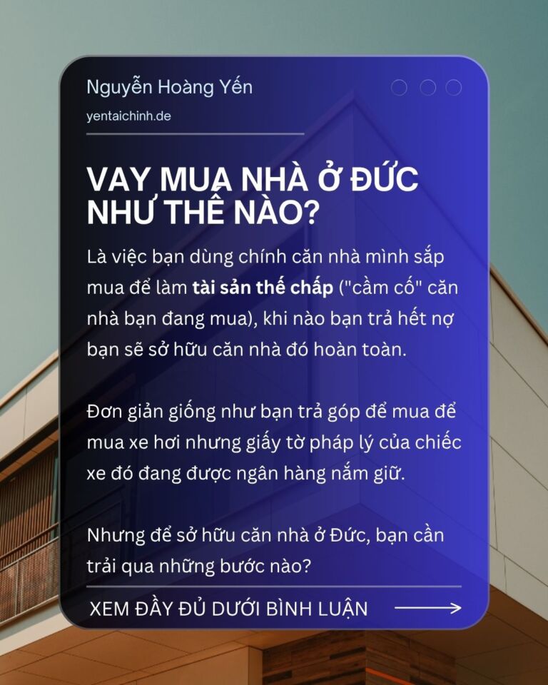 Vay Mua Nha O Duc - SU MENH TAI CHINH UG