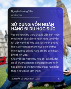 Vay Von Ngan Hang De Du Hoc Duc - SU MENH TAI CHINH UG