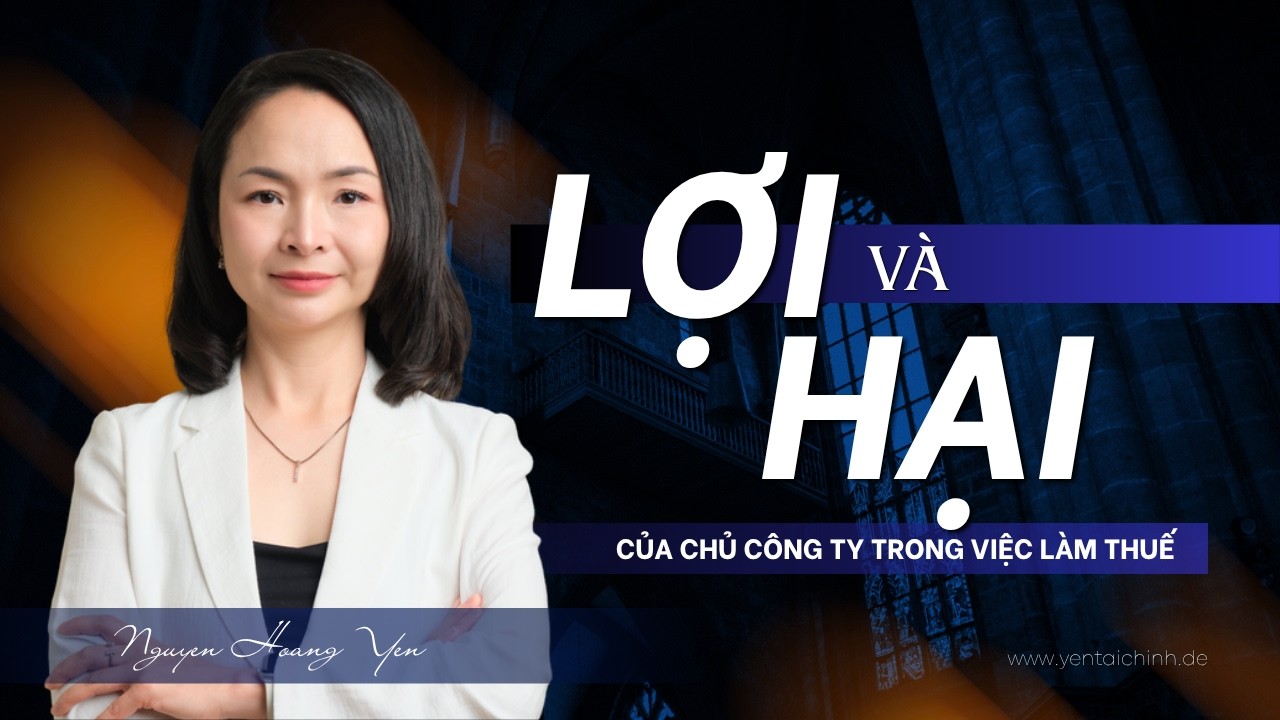 Lợi và hại khi khai thuế mô hình công ty ở Đức
